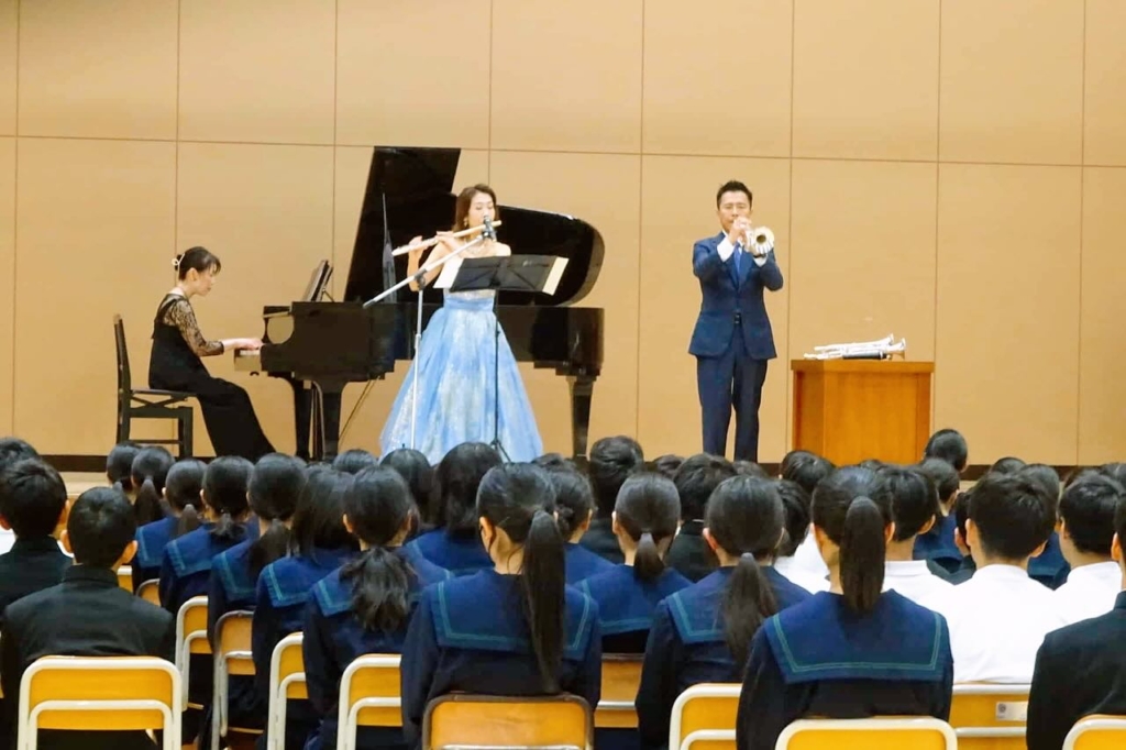 白山市・北星中学校「感性のびのび音楽会」