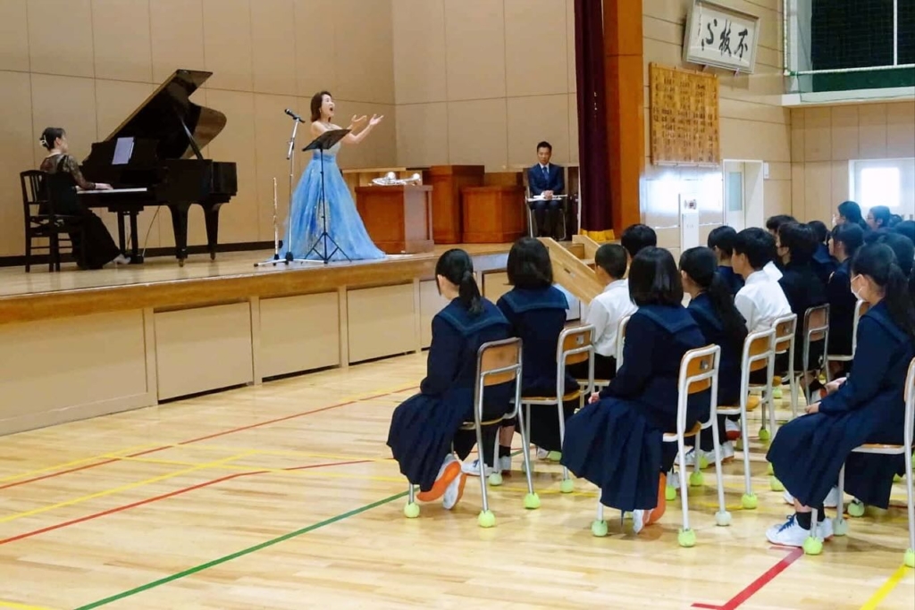 白山市・北星中学校「感性のびのび音楽会」