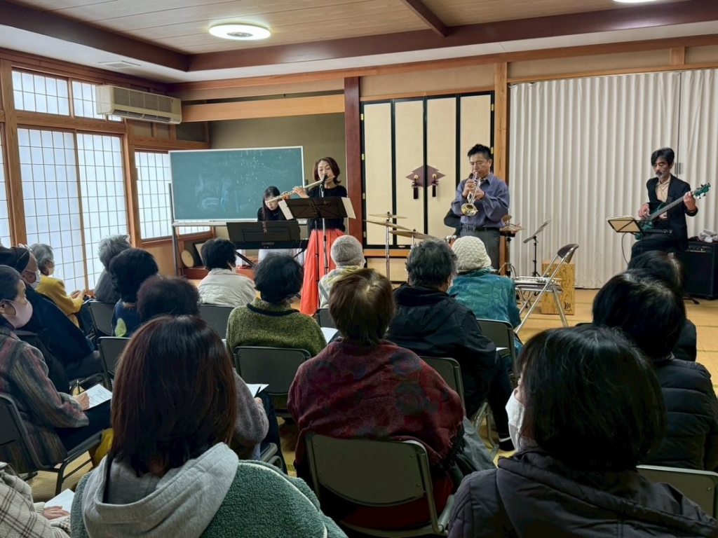 志賀町・米浜集会所 能登復興支援コンサート